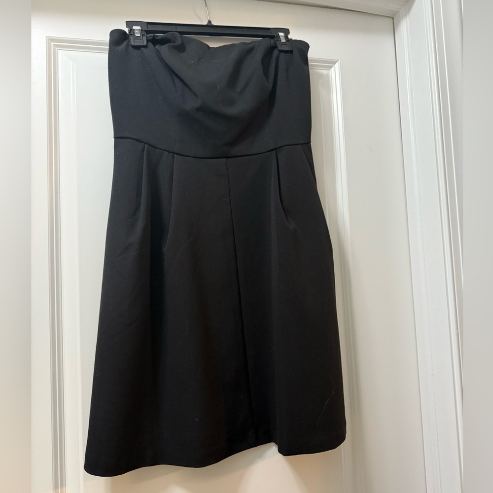 The Limited Classic Black Strapless Dress